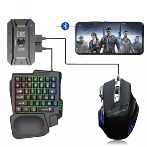 GearUP K190 Mobile Gaming RGB Keyboard & Mouse Combo - Original in Bangladesh