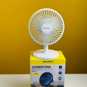 AWEI F21 Rechargeable Fan - White - Original in Bangladesh