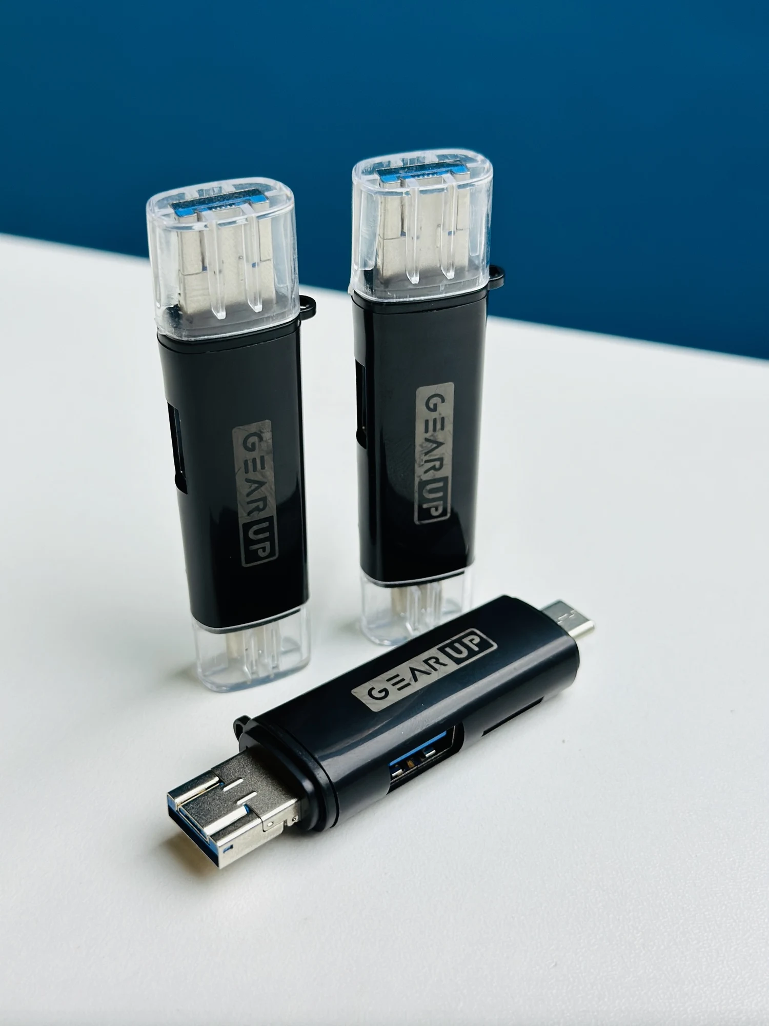 Multifunction OTG Card Reader- Type-C/USB /Micro USB/micro SD Memory Card Reader - 15