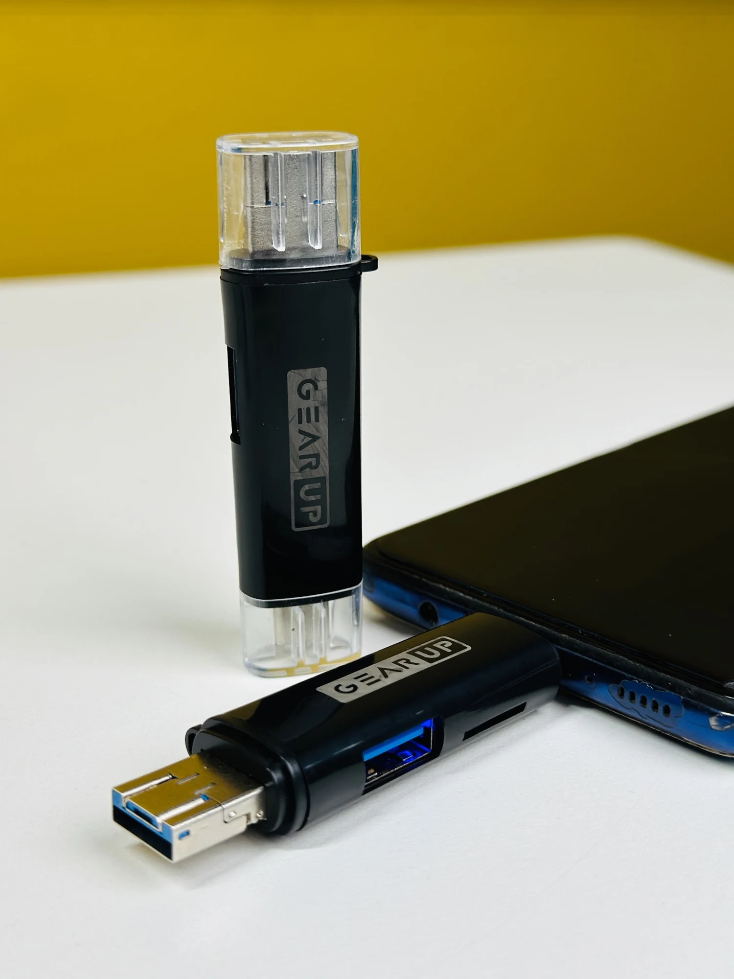 Multifunction OTG Card Reader- Type-C/USB /Micro USB/micro SD Memory Card Reader - 25