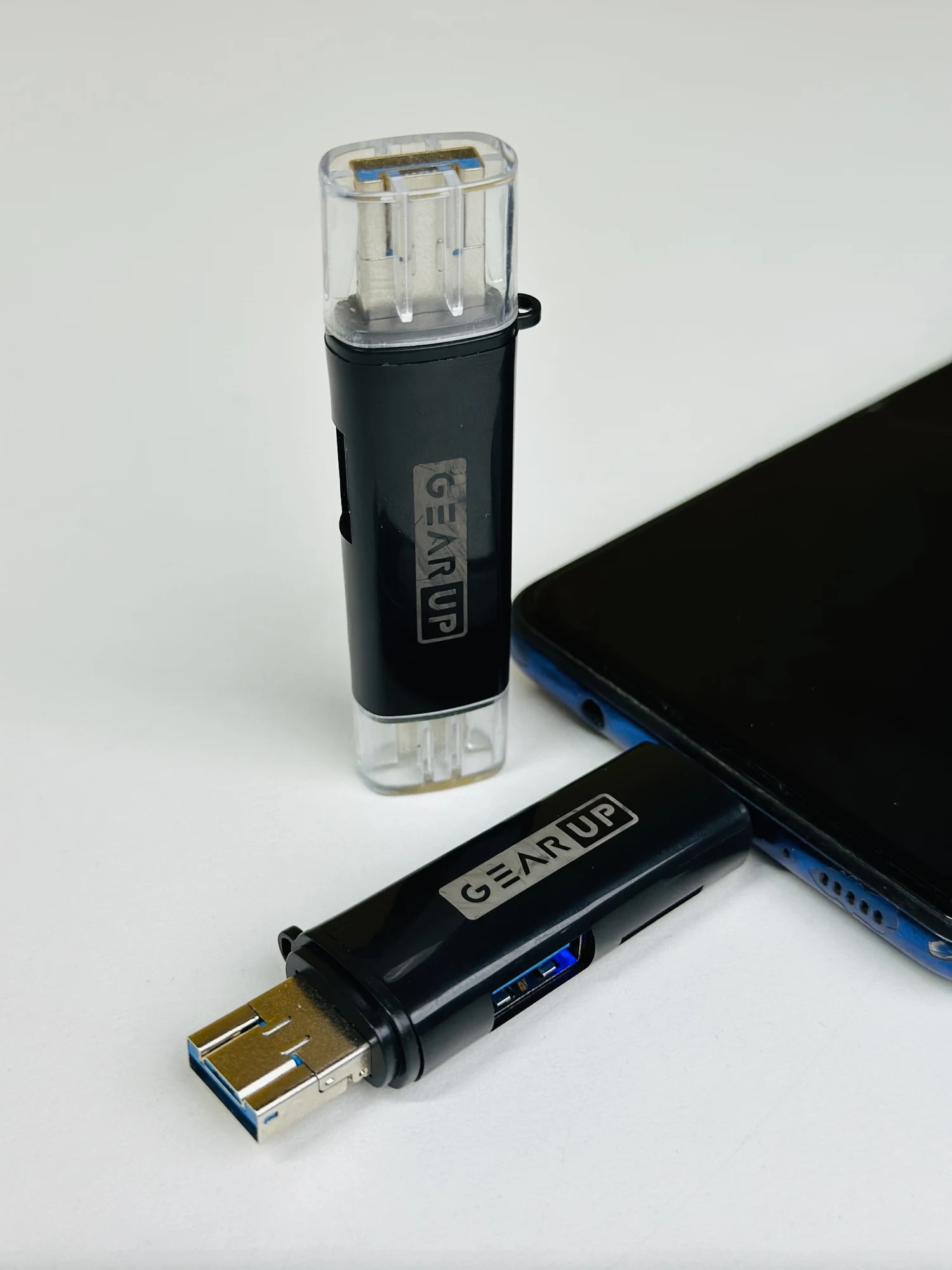 Multifunction OTG Card Reader- Type-C/USB /Micro USB/micro SD Memory Card Reader - 26
