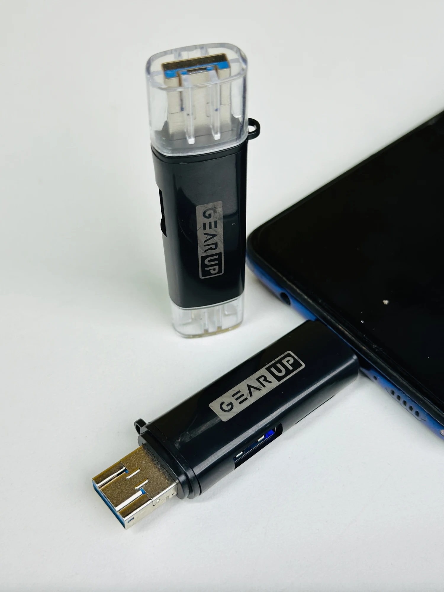 Multifunction OTG Card Reader- Type-C/USB /Micro USB/micro SD Memory Card Reader - 27