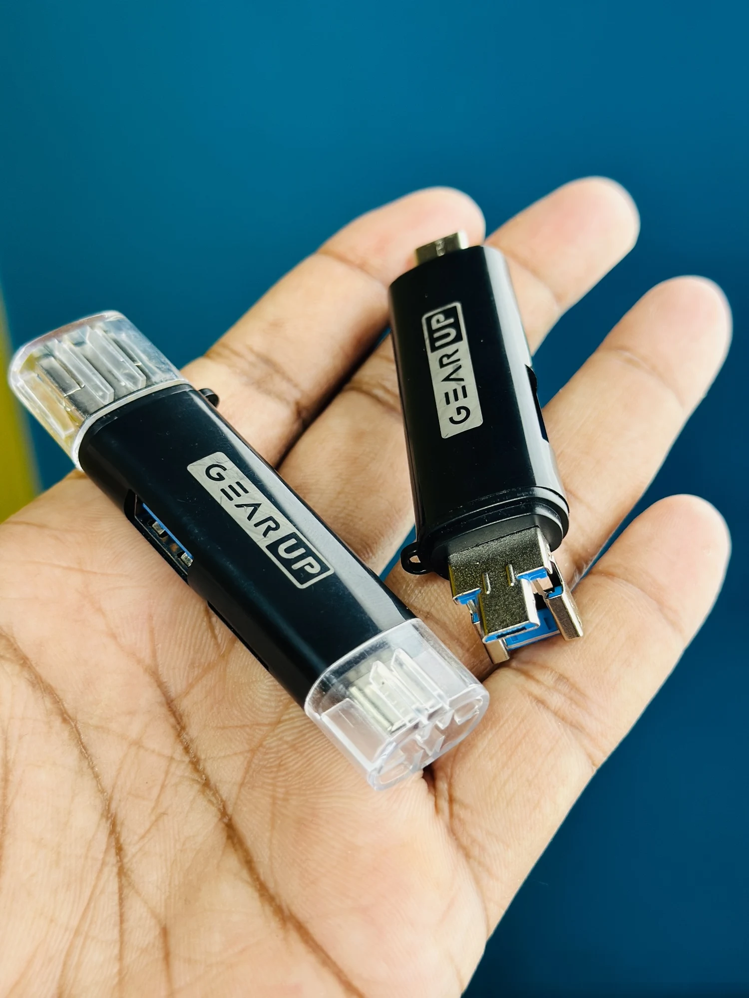 Multifunction OTG Card Reader- Type-C/USB /Micro USB/micro SD Memory Card Reader - 29