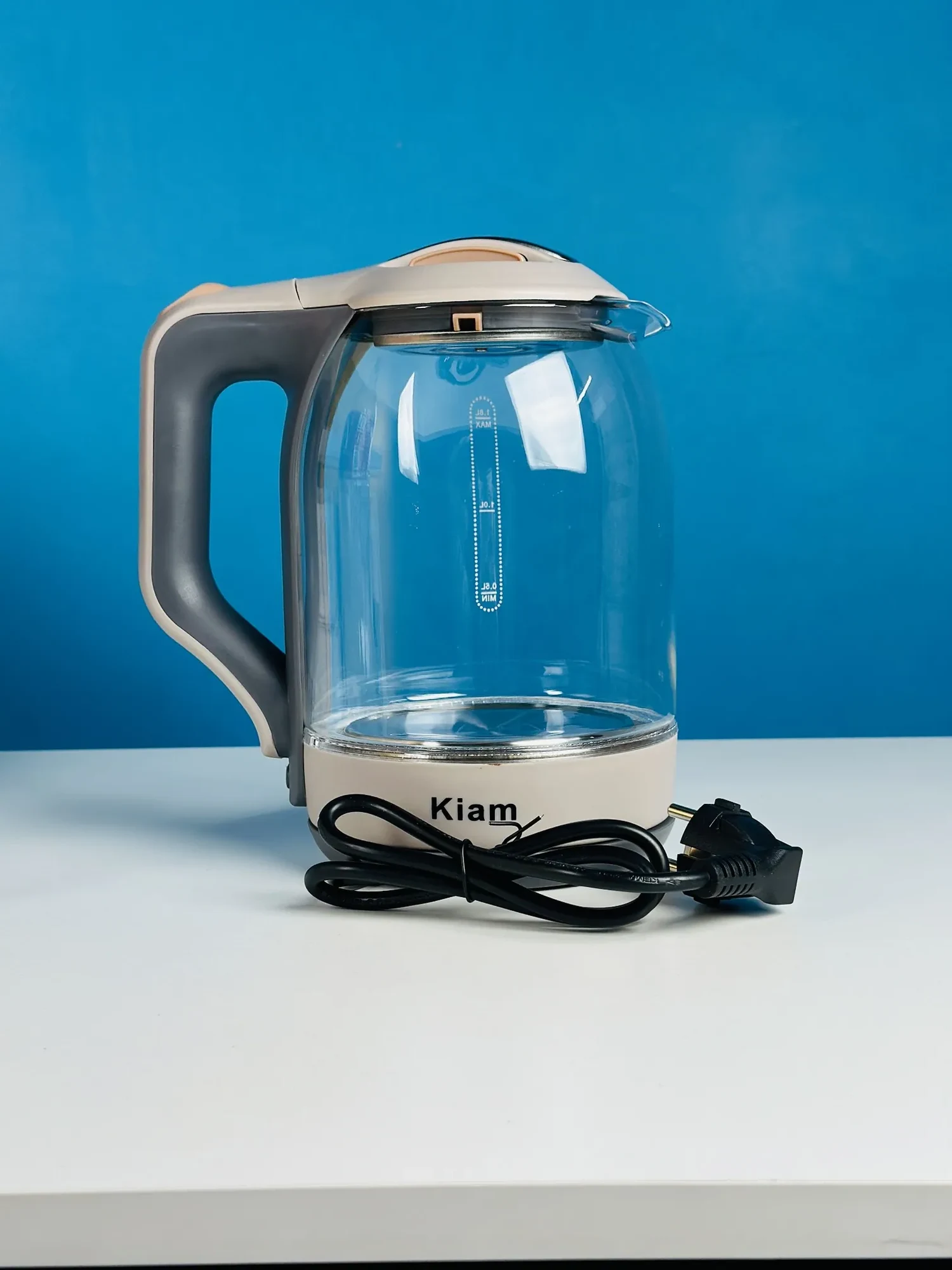 KIAM BL-002 Glass Electric Kettle - Original in Bangladesh