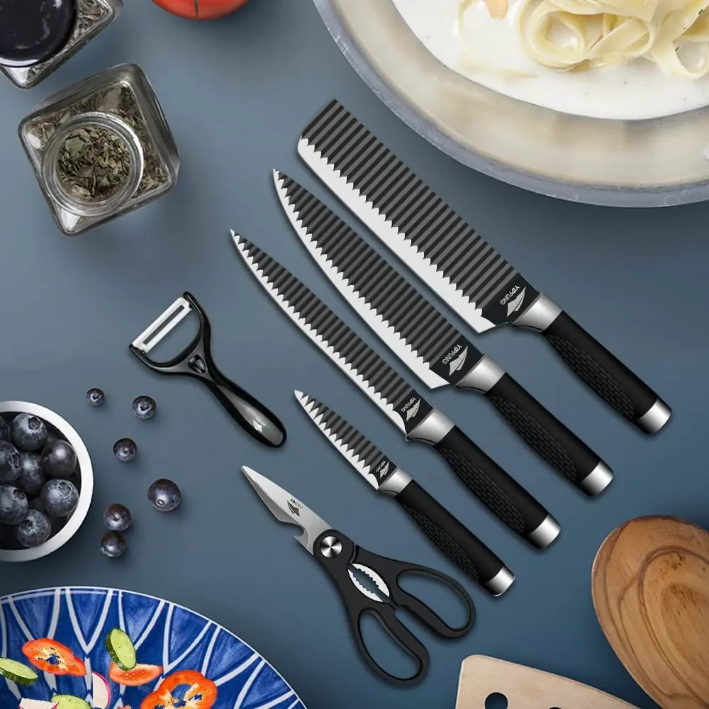 Six-Piece Kitchen Knife Set — Brand Pending - 2