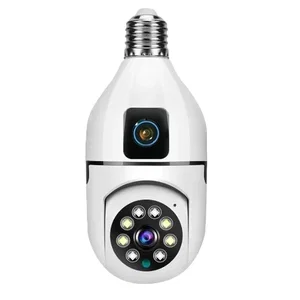 V380 Pro Dual Lens Bulb IP Camera - Original in Bangladesh