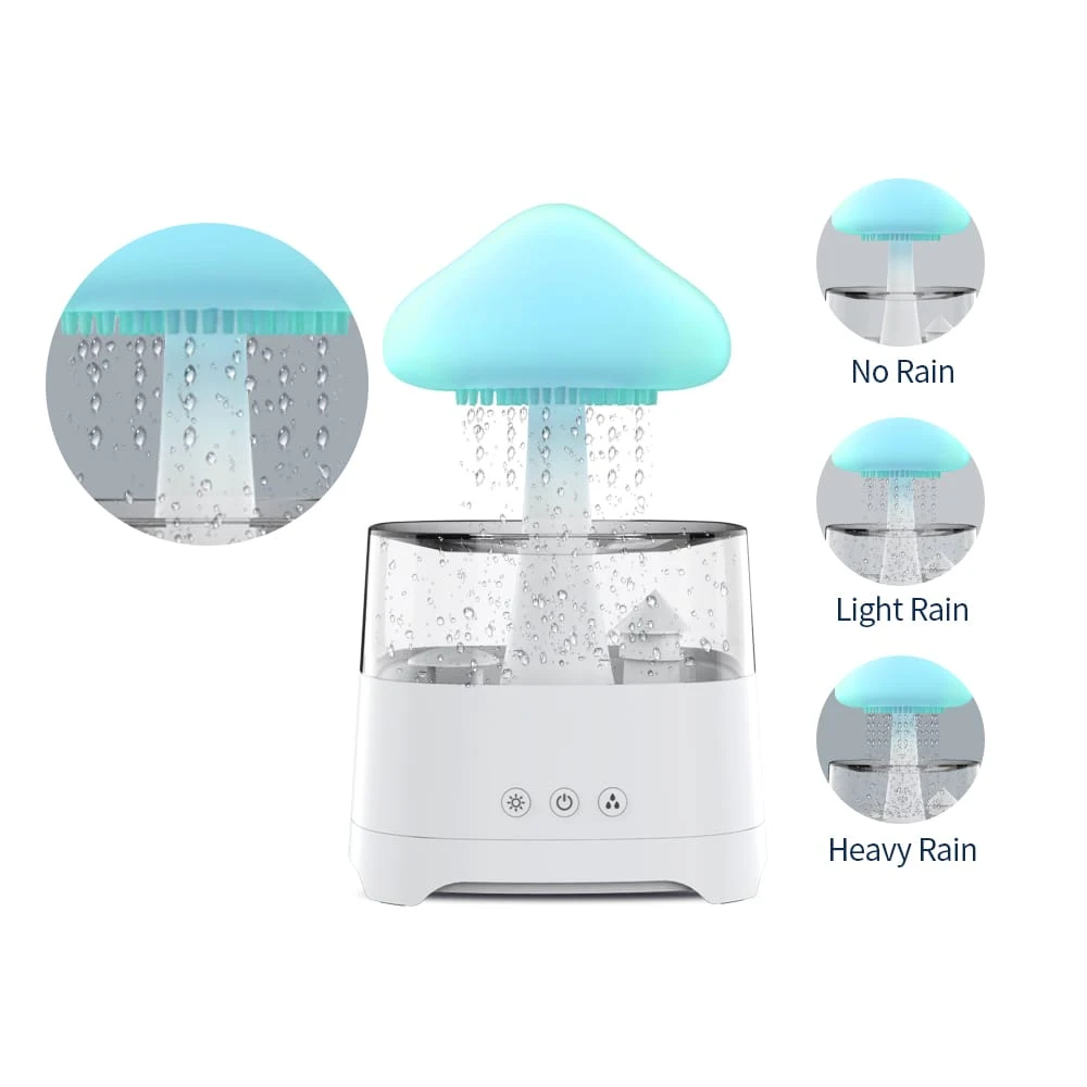 Rain Cloud Bluetooth Speaker Humidifier - 3