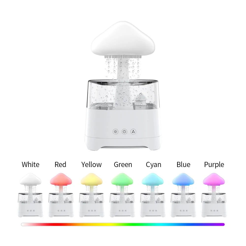 Rain Cloud Bluetooth Speaker Humidifier - 6