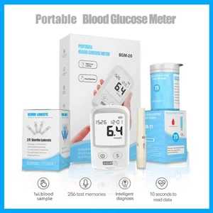 GearUP BGM-20 Blood Glucose Meter with 25 Test Strips - Original in Bangladesh