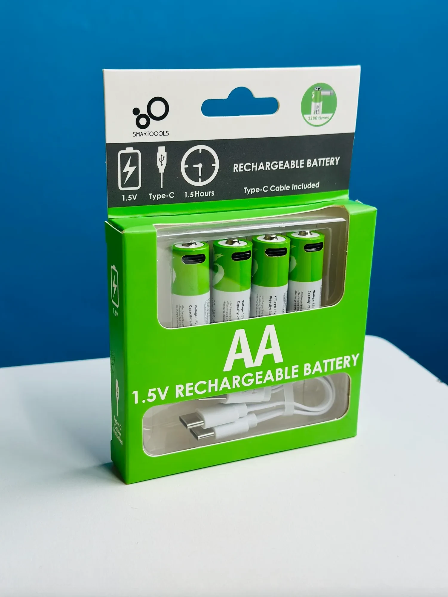SmarToools RB40 AA USB-C Battery — 4 Pack - Original in Bangladesh