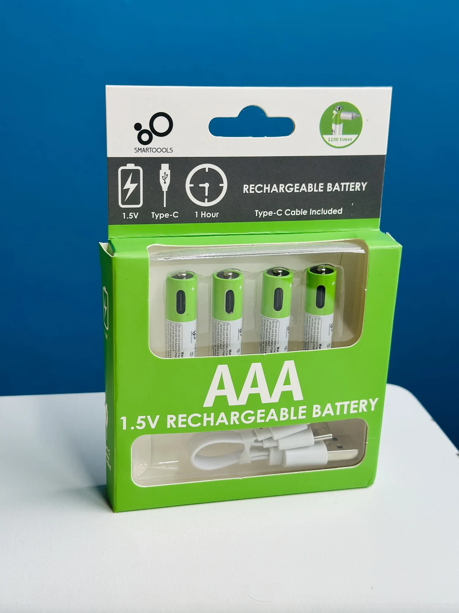 SmarToools RB40 AA USB-C Battery — 4 Pack - 13