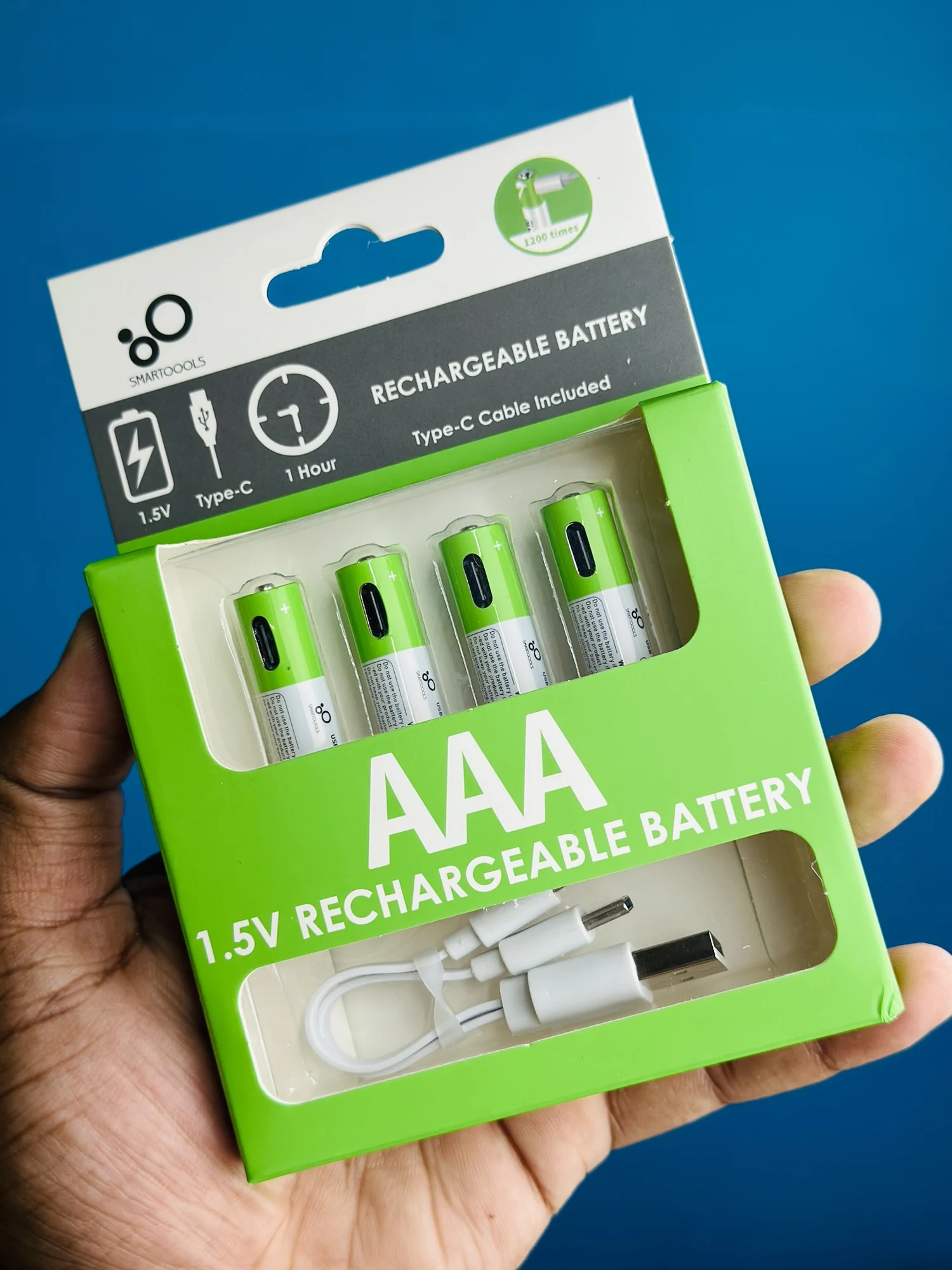SmarToools RB40 AA USB-C Battery — 4 Pack - 17