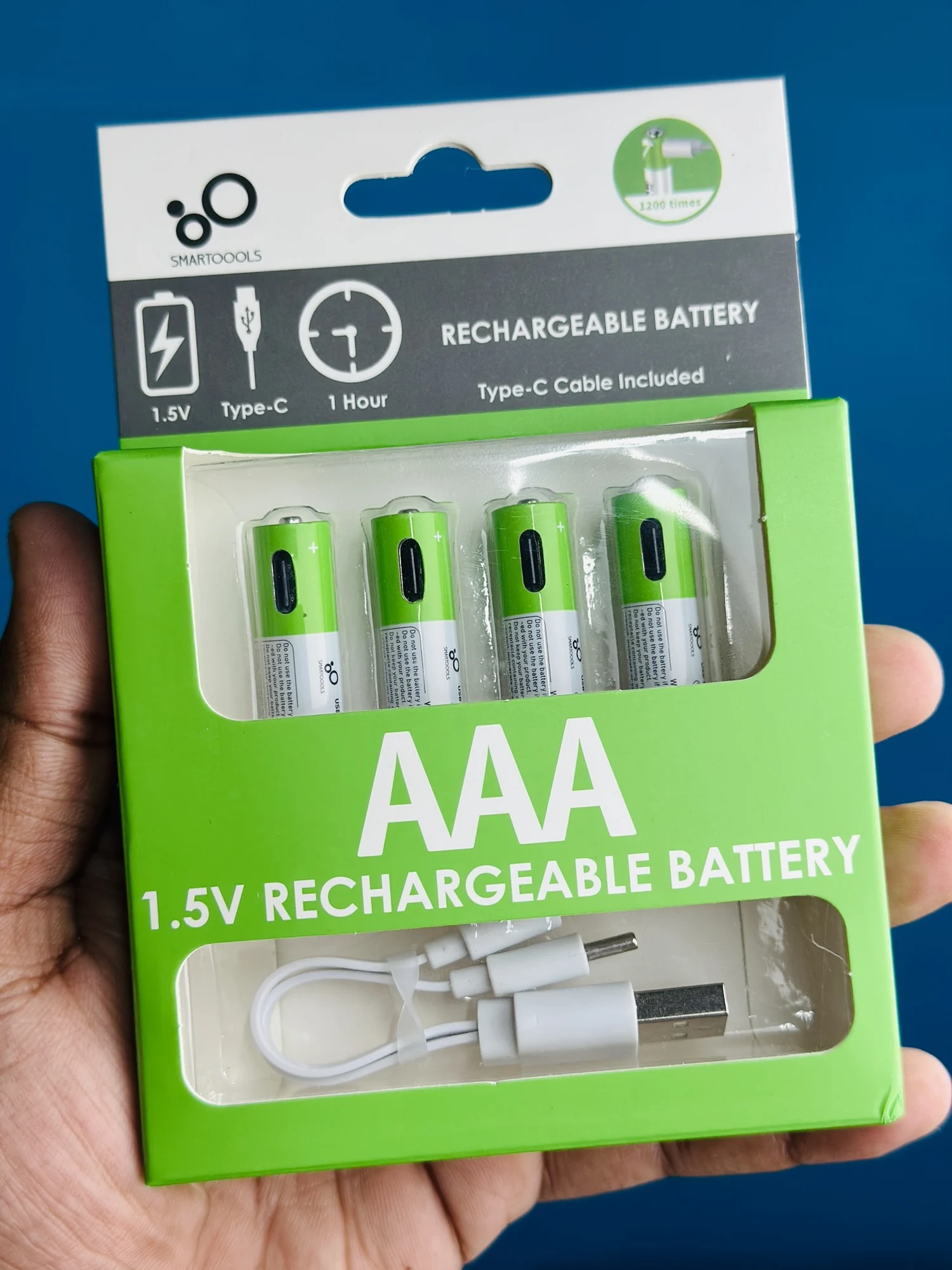 SmarToools RB40 AA USB-C Battery — 4 Pack - 19