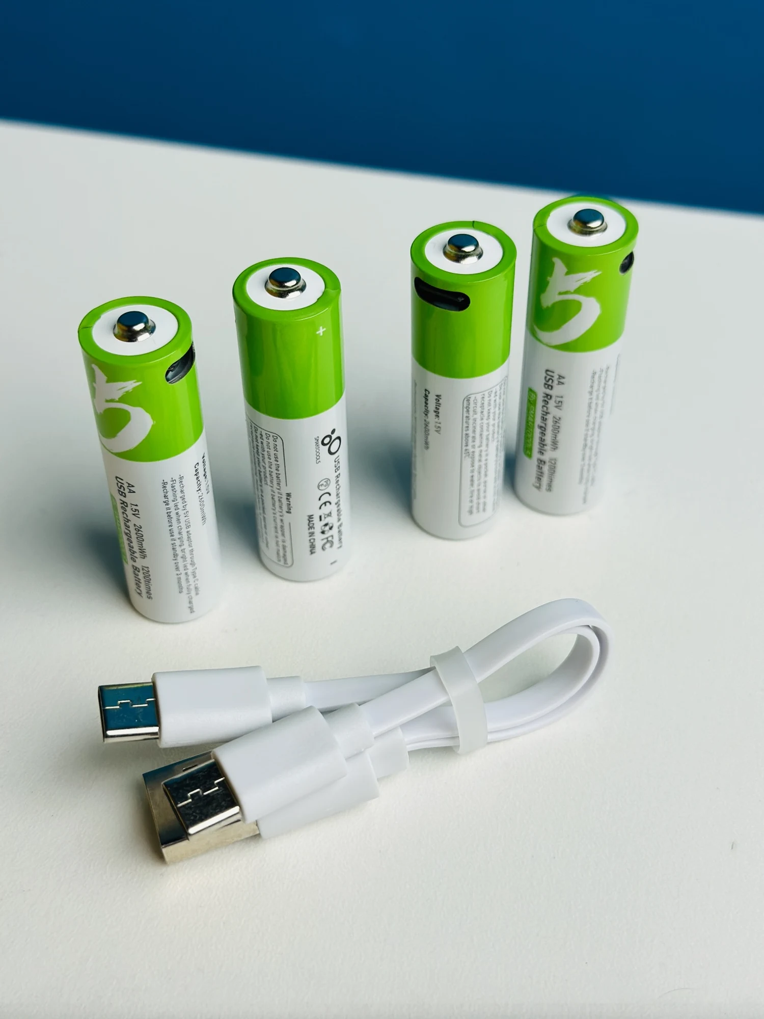 SmarToools RB40 AA USB-C Battery — 4 Pack - 28