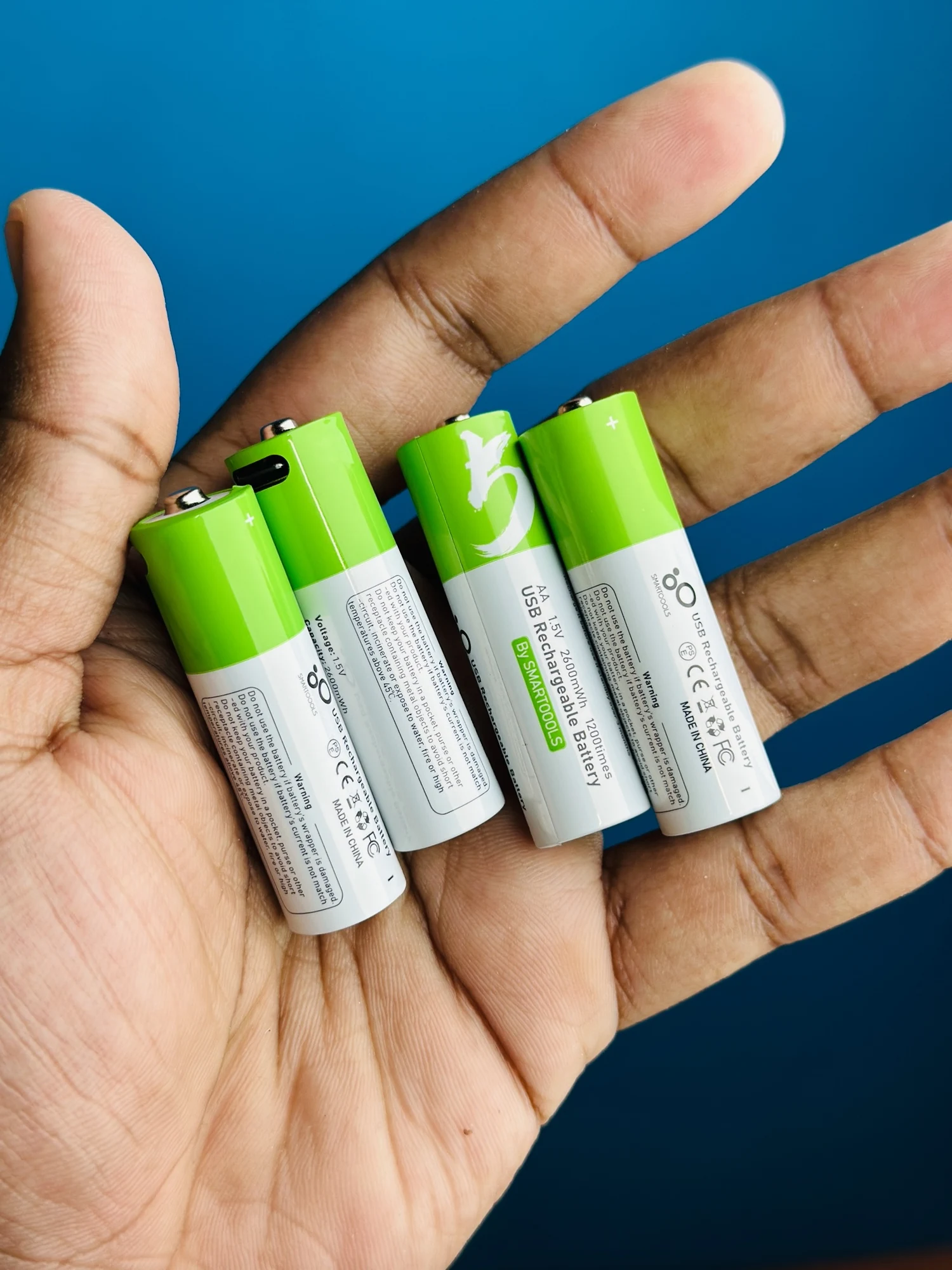 SmarToools RB40 AA USB-C Battery — 4 Pack - 31