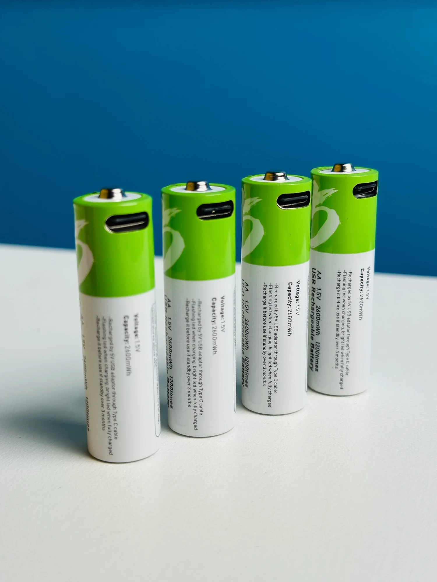 SmarToools RB40 AA USB-C Battery — 4 Pack - 33