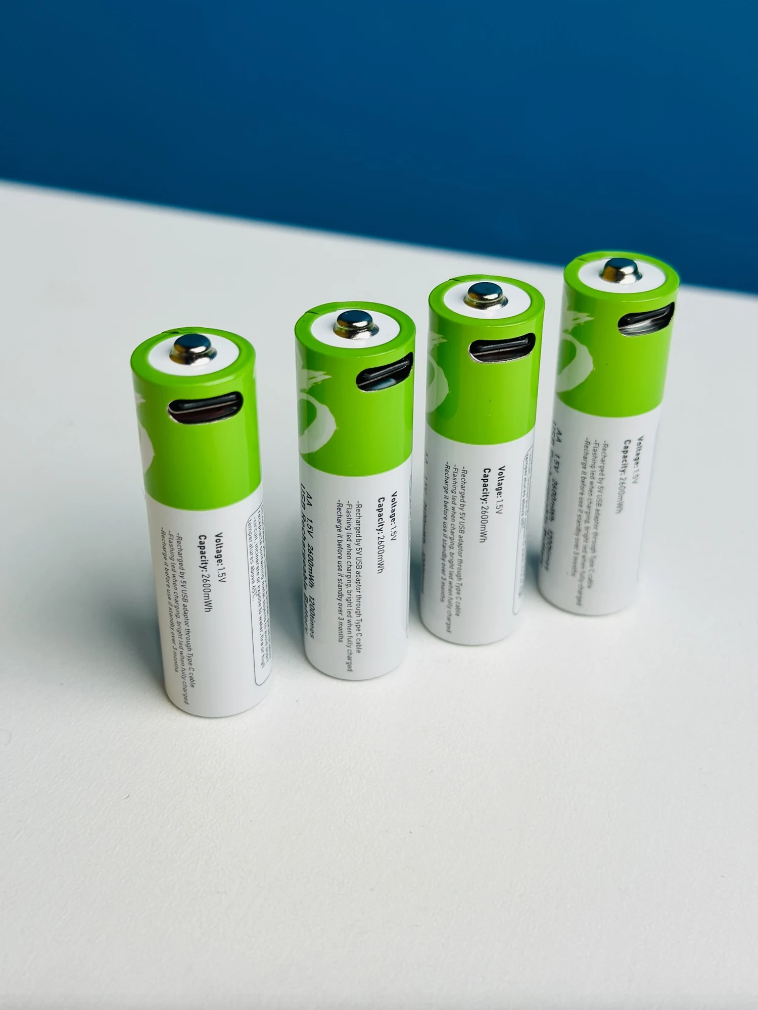 SmarToools RB40 AA USB-C Battery — 4 Pack - 37