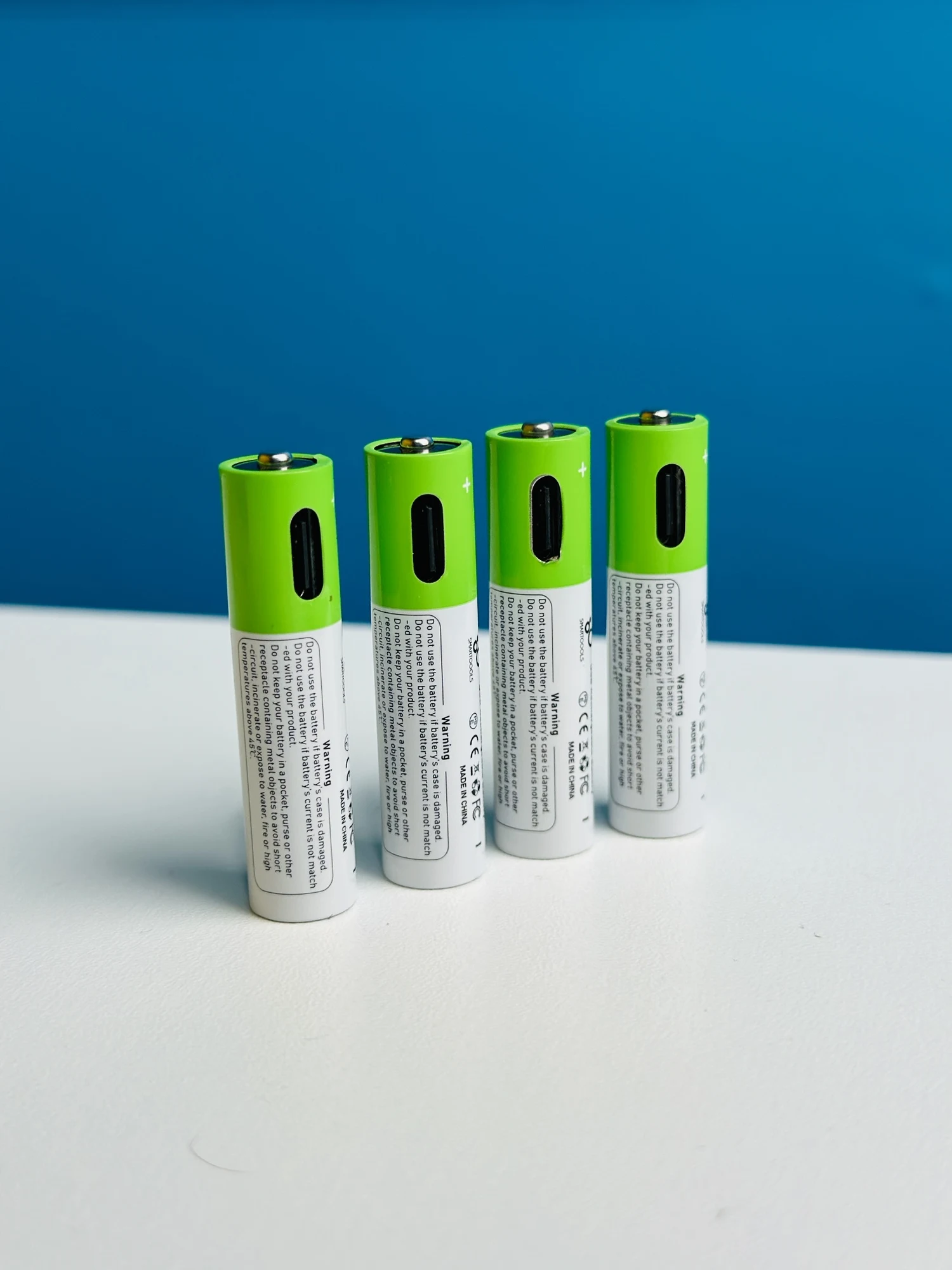 SmarToools RB40 AA USB-C Battery — 4 Pack - 4