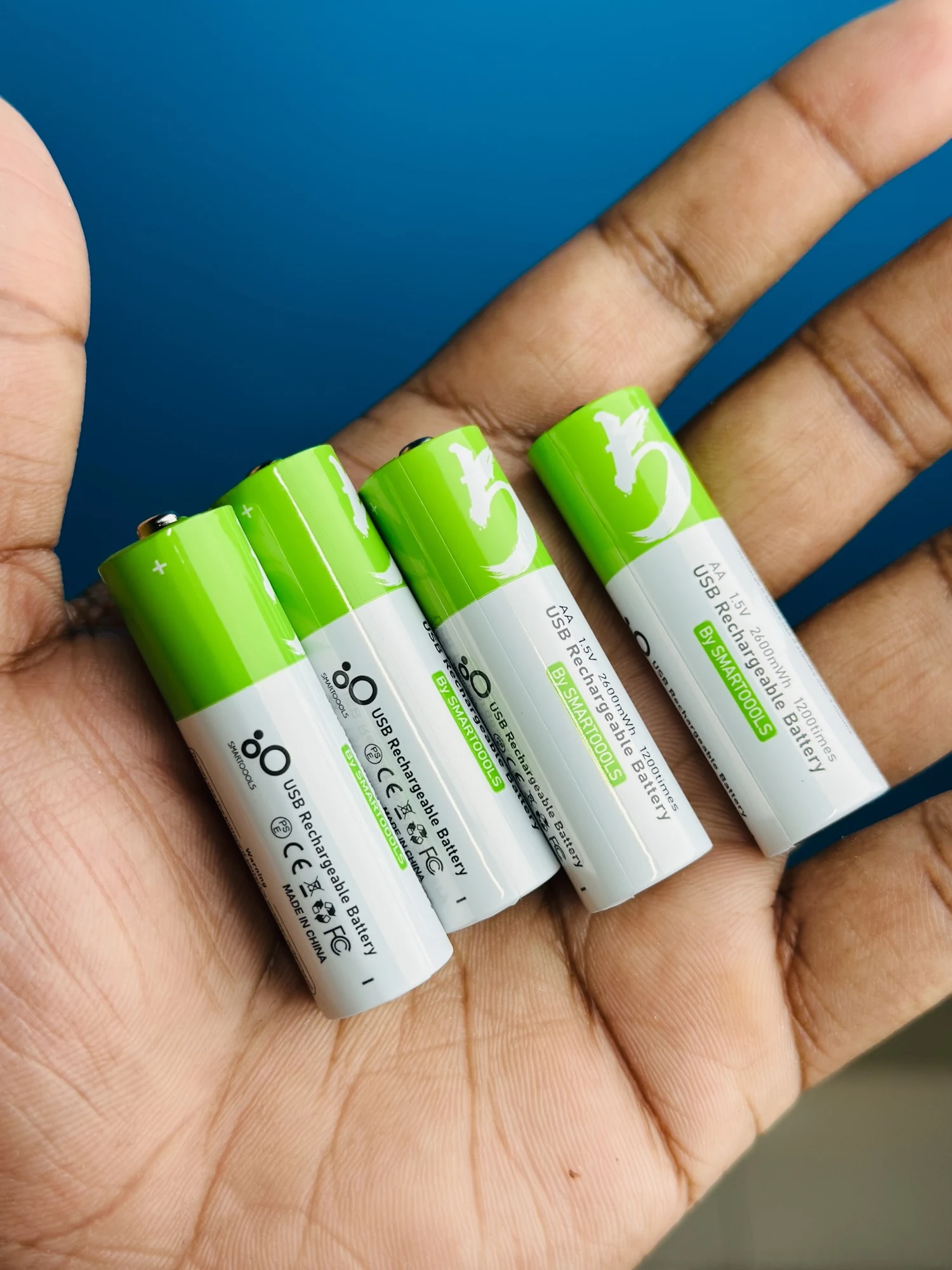 SmarToools RB40 AA USB-C Battery — 4 Pack - 42