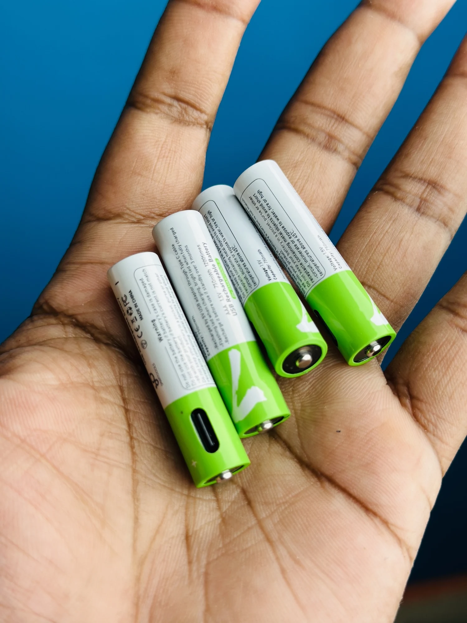 SmarToools RB40 AA USB-C Battery — 4 Pack - 6