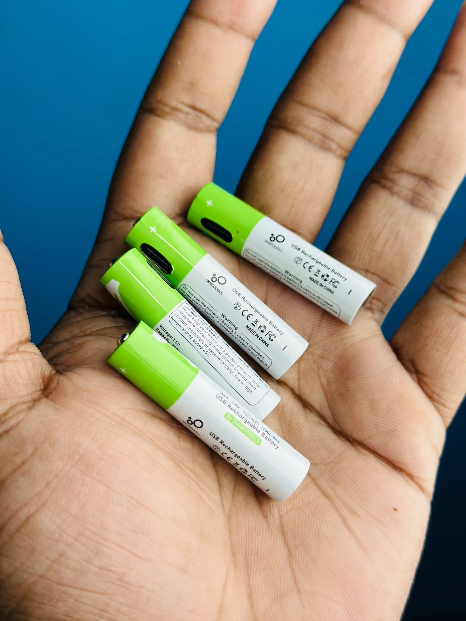 SmarToools RB40 AA USB-C Battery — 4 Pack - 9
