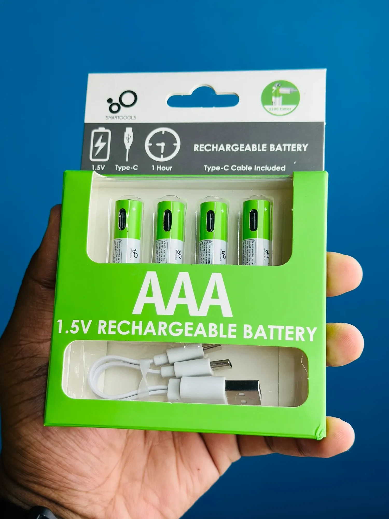 SmarToools RB40 AAA USB-C Battery — 4 Pack - Original in Bangladesh