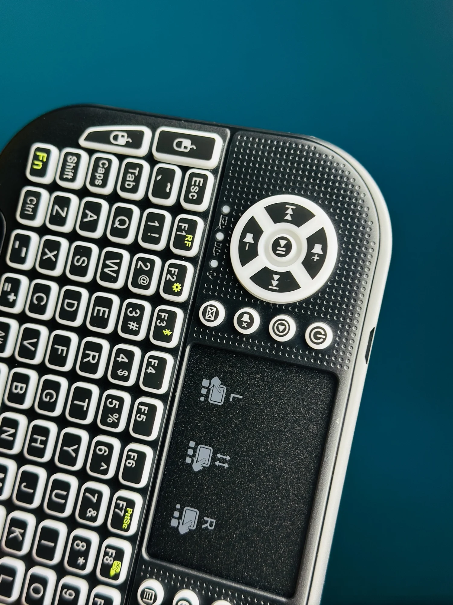 GearUP MK20 2.4GHz + Wireless Dual Mode RGB Backlit Rechargeable Mini Portable Keyboard With Touchpad - 4