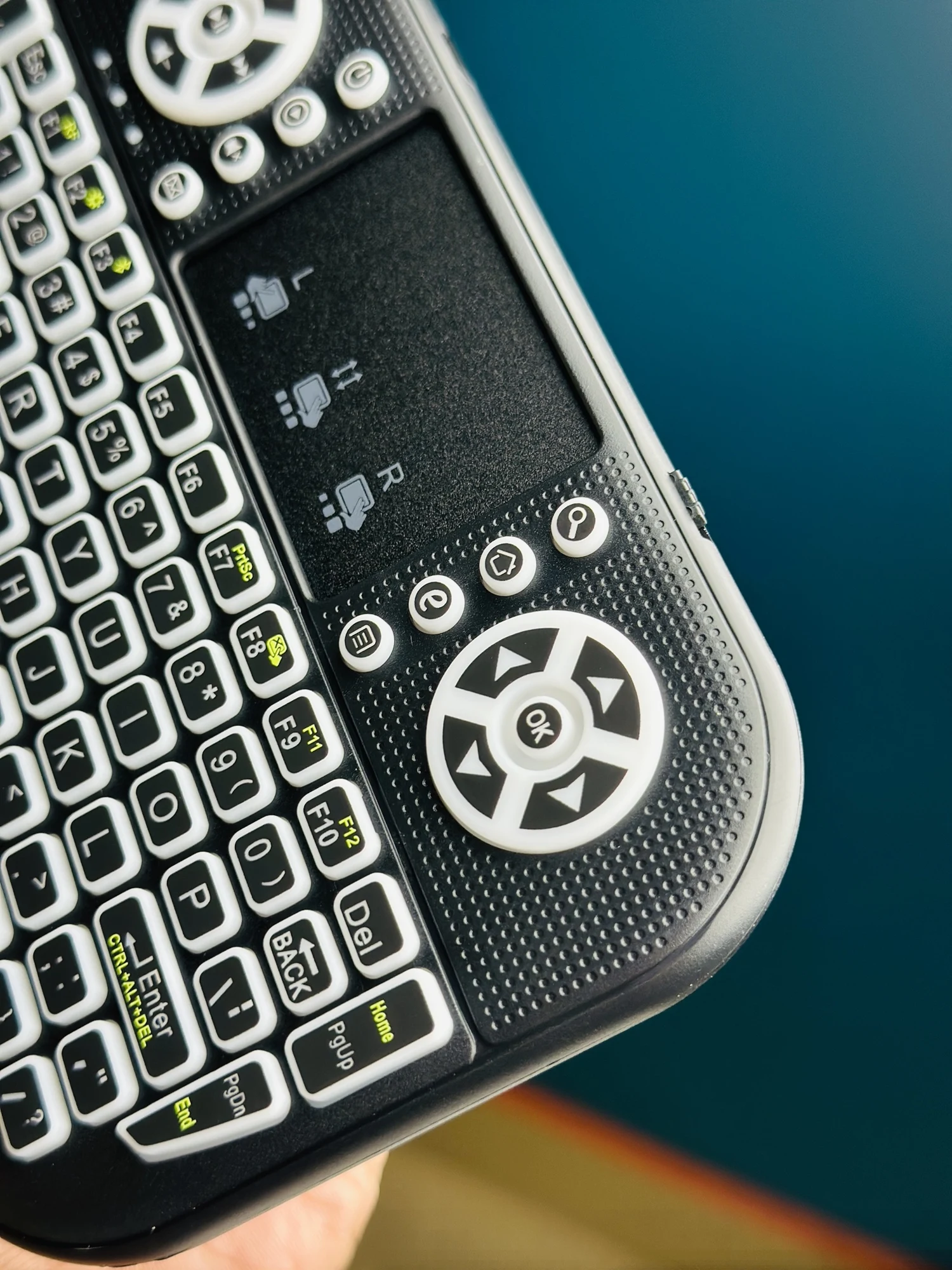 GearUP MK20 2.4GHz + Wireless Dual Mode RGB Backlit Rechargeable Mini Portable Keyboard With Touchpad - 5