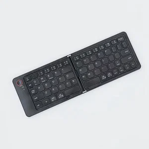 GearUP B023 Rechargeable Ultra Slim Folding Pocket Bluetooth Keyboard - Original in Bangladesh