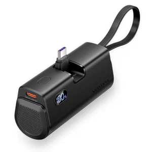 Vention 4800mAh Black Power Bank - Original in Bangladesh