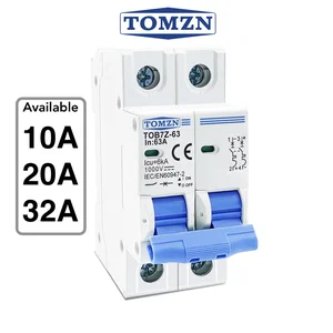 TOMZN TOB7Z-63 DC MCB - Rating Options - Original in Bangladesh