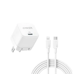 Anker PowerPort 20W Charger Lightning Cable Bundle - Original in Bangladesh