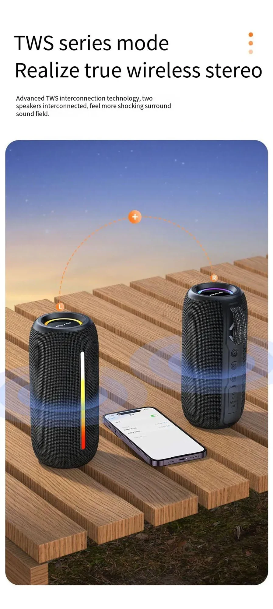 AWEI Y788 Speaker Record One - 3