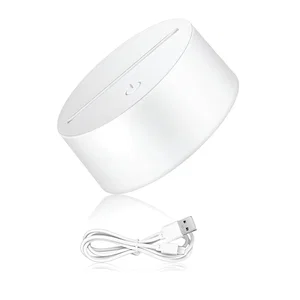 GearUP Acrylic Night Lamp (Only Base)- White
