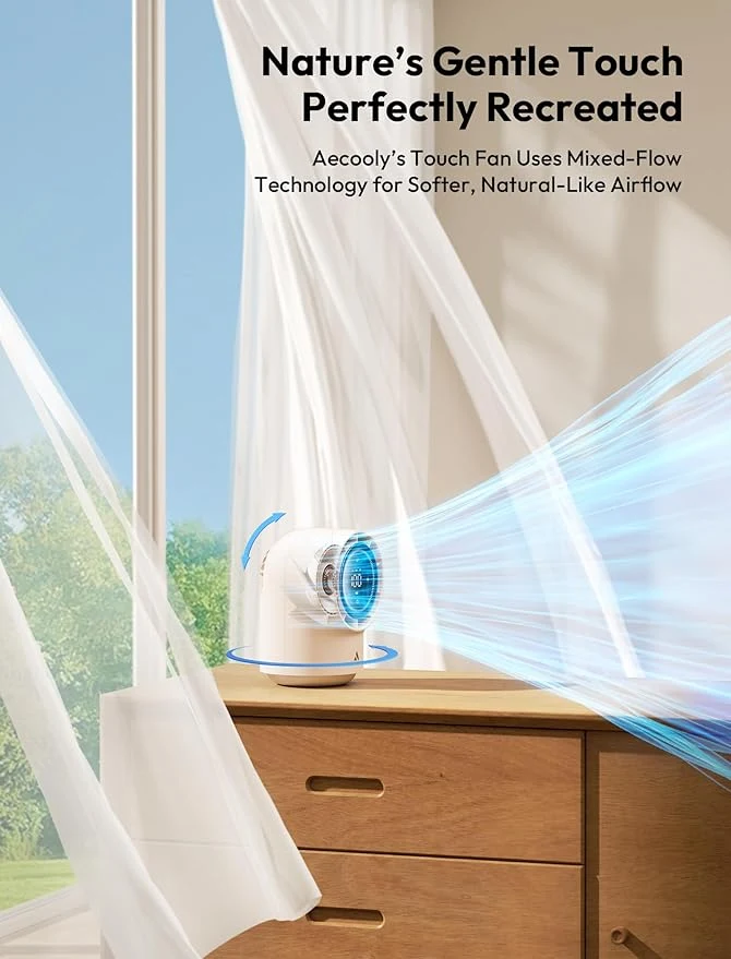 Aecooly TB01 Desk Fan - 4