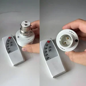 B22 to B22 IR Remote Lamp Holder - Original in Bangladesh