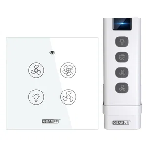 GearUP Wi-Fi Fan and Light Controller - With Remote - Original in Bangladesh