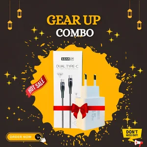 GearUP GP007 Charger with CC6015 Cable - Original in Bangladesh