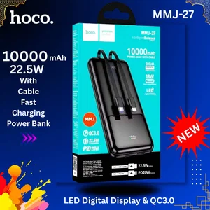 Hoco MMJ-27 10000mAh Power Bank - Original in Bangladesh