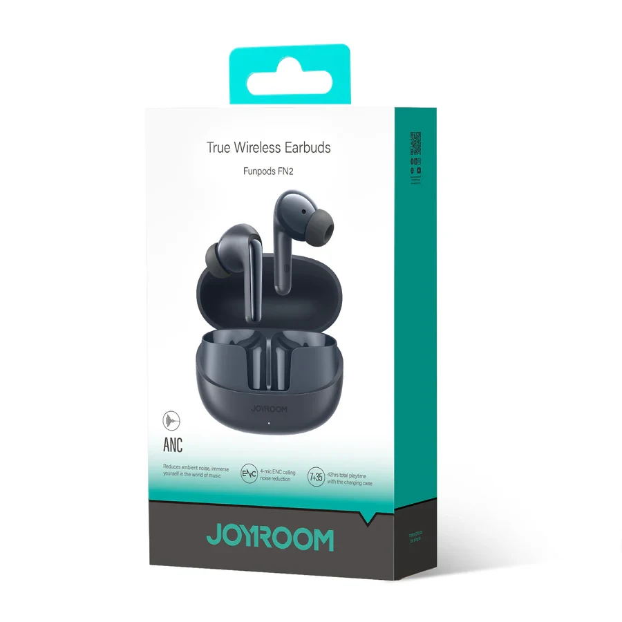 Joyroom JR-FN2 Wireless Earbuds — Black - 2