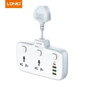 LDNIO SC2413 USB Charging Power Socket - Original in Bangladesh