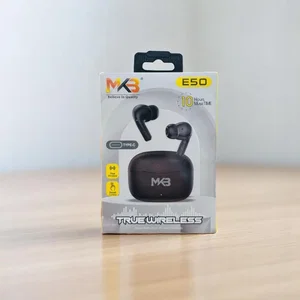 MKB E50 True Wireless Earbuds — Black - Original in Bangladesh
