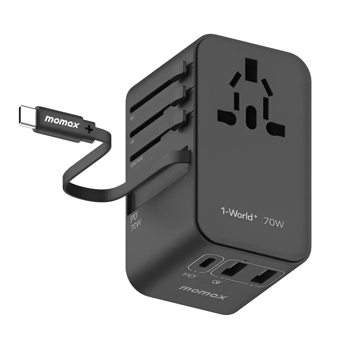 Momax 1-World+ 70W Travel Charger - Original in Bangladesh