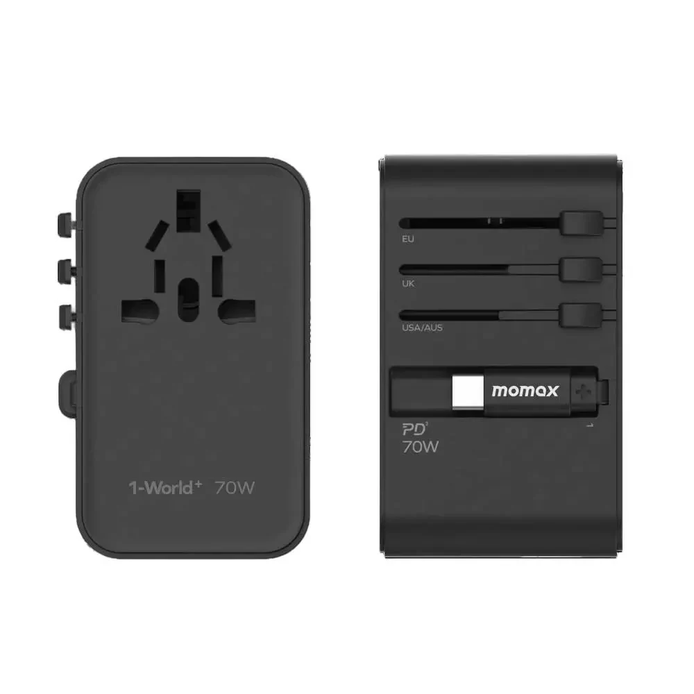 Momax 1-World+ 70W Travel Charger - 2