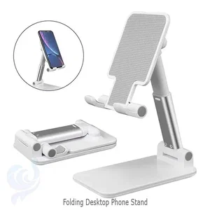 Folding Desktop Phone Stand White - Original in Bangladesh