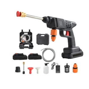 Cordless Car Wash Spray Gun with 2 Batteries Cordless Wash Gun - Original in Bangladesh